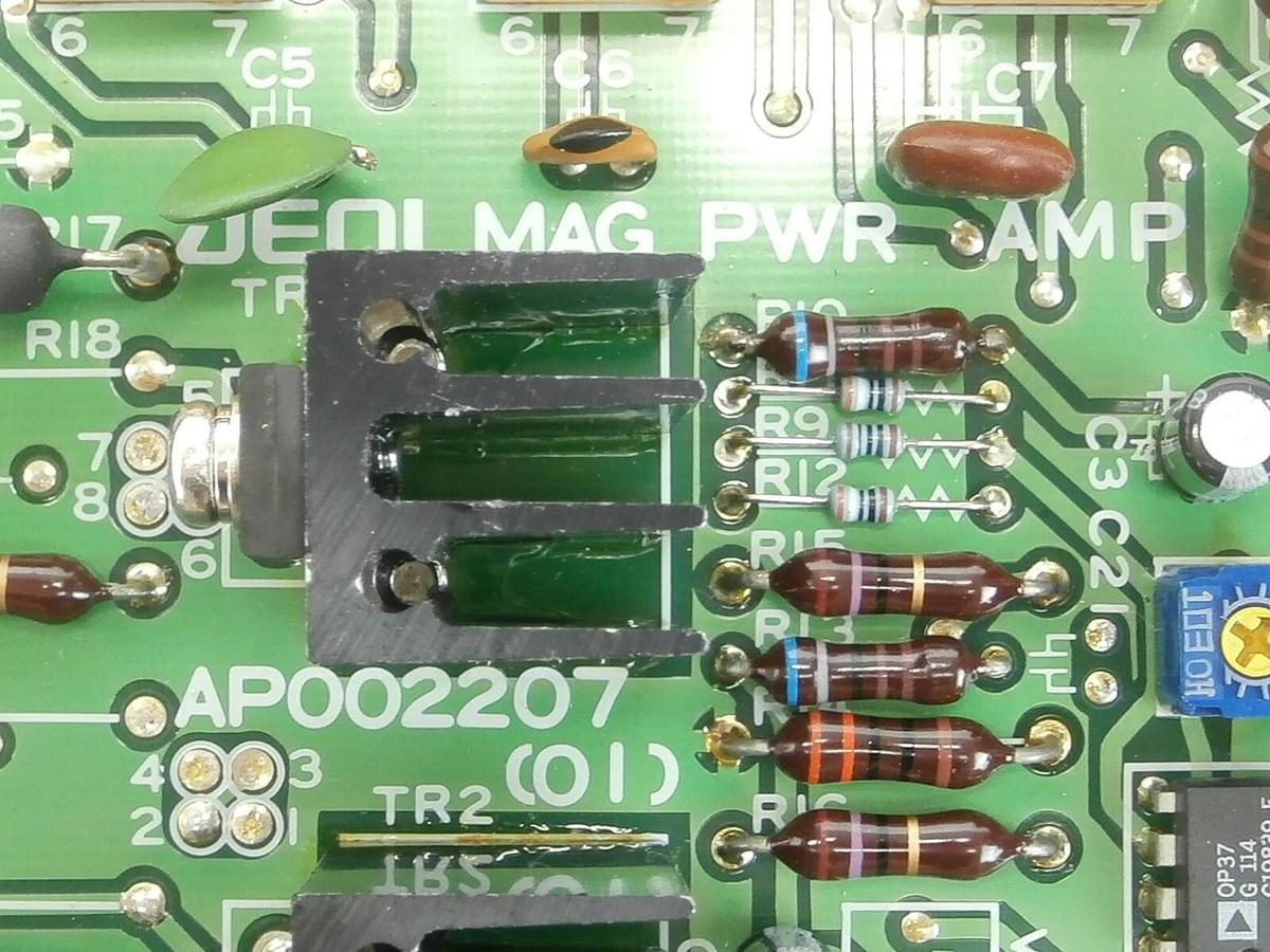 Used JEOL MAG PWR AMP Magnet Power Amplifier Assembly AP002207(01) JWS-2000 Working