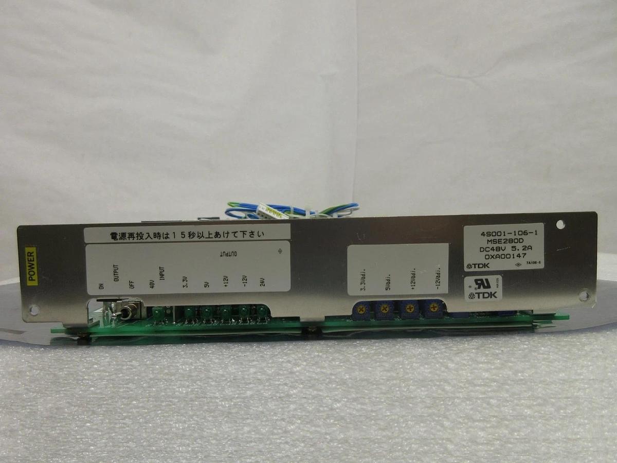 Used TDK MSE280D Power Supply Card PCB 2EA00E280 Cu Nikon 4S001-106-1 Used