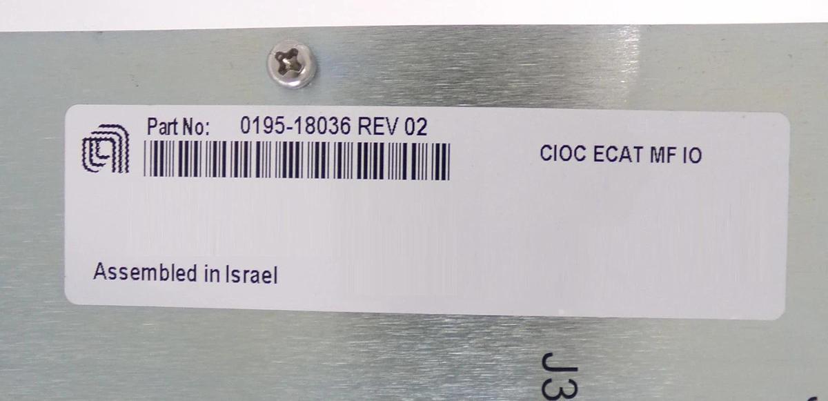 Used AMAT Applied Materials 0195-18036 CIOC ECAT MF IO Working