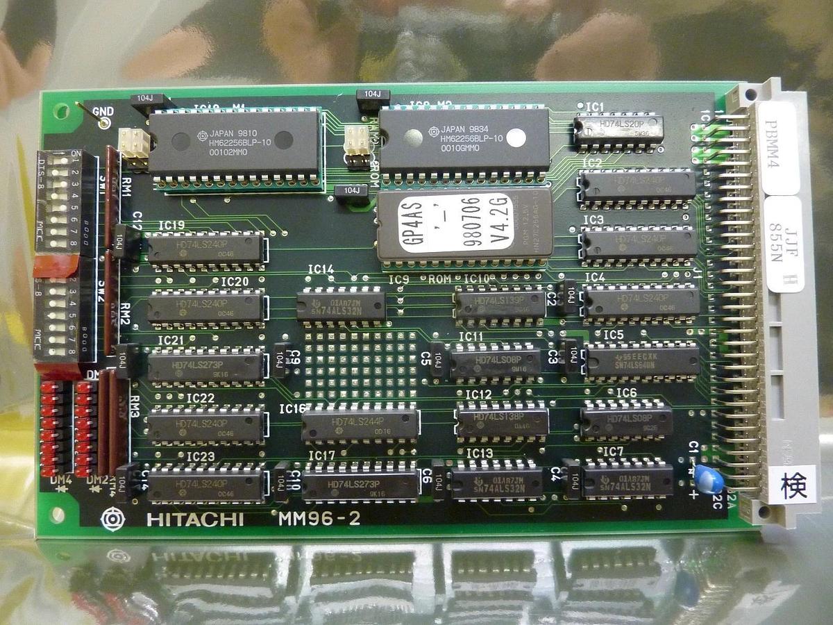 Used Hitachi MM96-2 Processor Control Board PCB Card M-511E Used Working