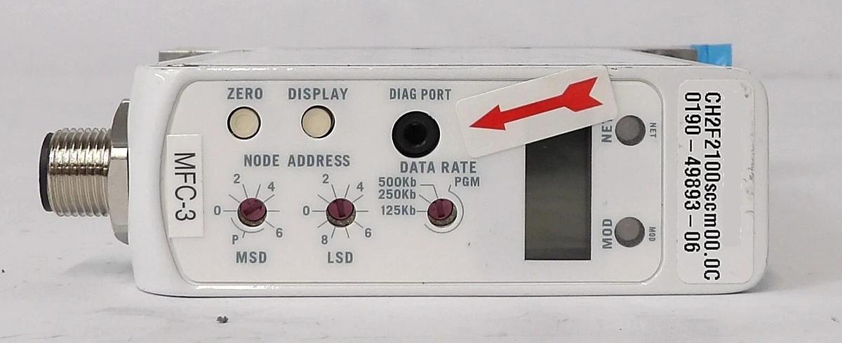 Brooks GF125C-204735 Mass Flow Controller MFC 280 SCCM N2 New Surplus