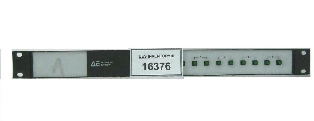 Used AE Advanced Energy 2196-000-01 DC Interface Module Display Panel Used Working