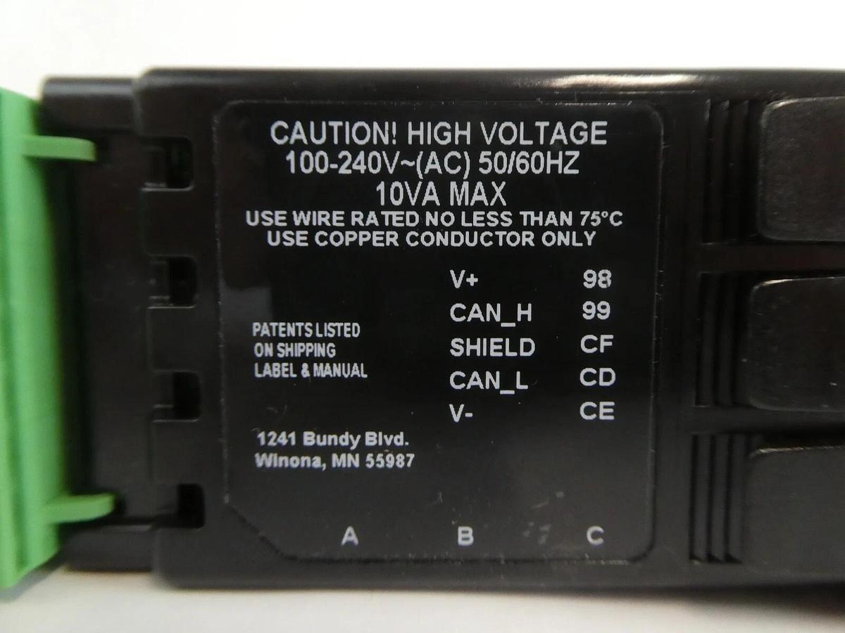Used Watlow PM6C3FJ-5AAAAHQ EZKB-H5HC-AAAA Temperature Controller Lot of 5 Working