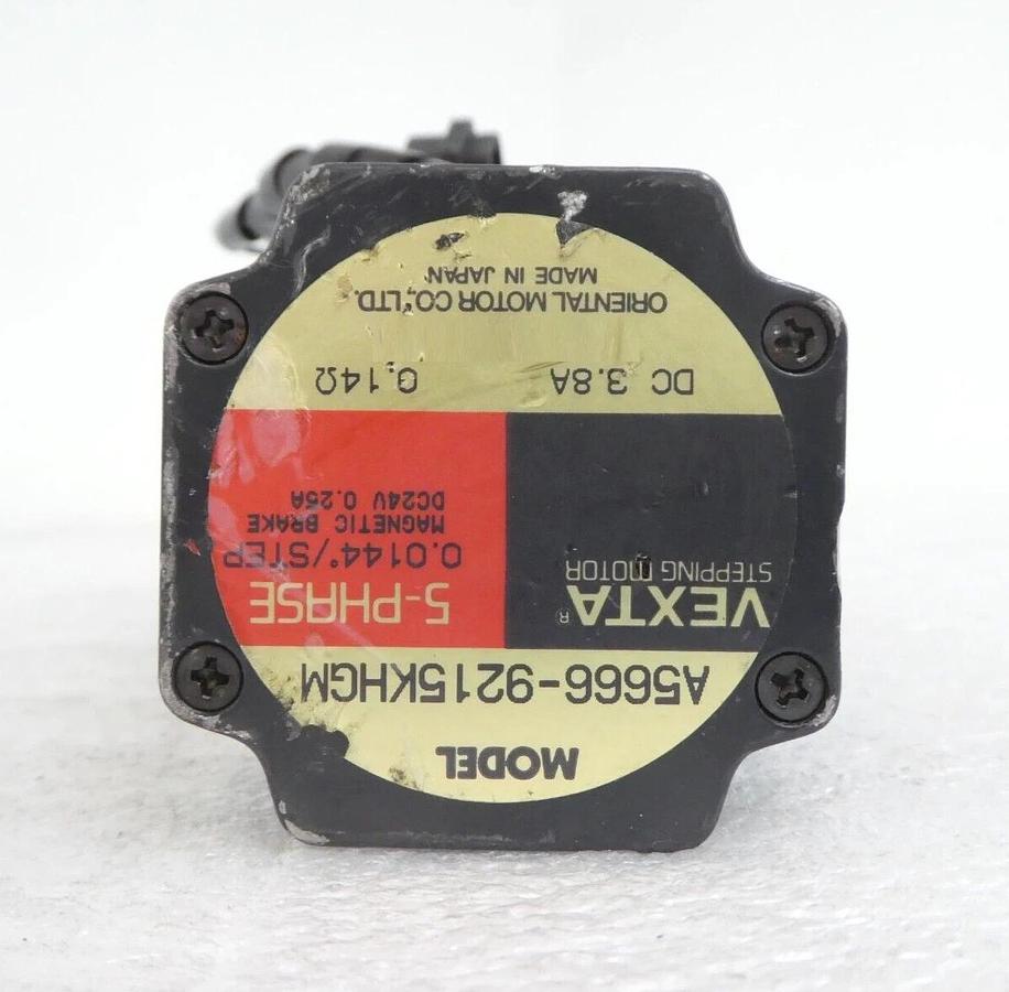 Used Oriental Motor A5666-9215KHGM 5-Phase Stepping Motor VEXTA Working Surplus