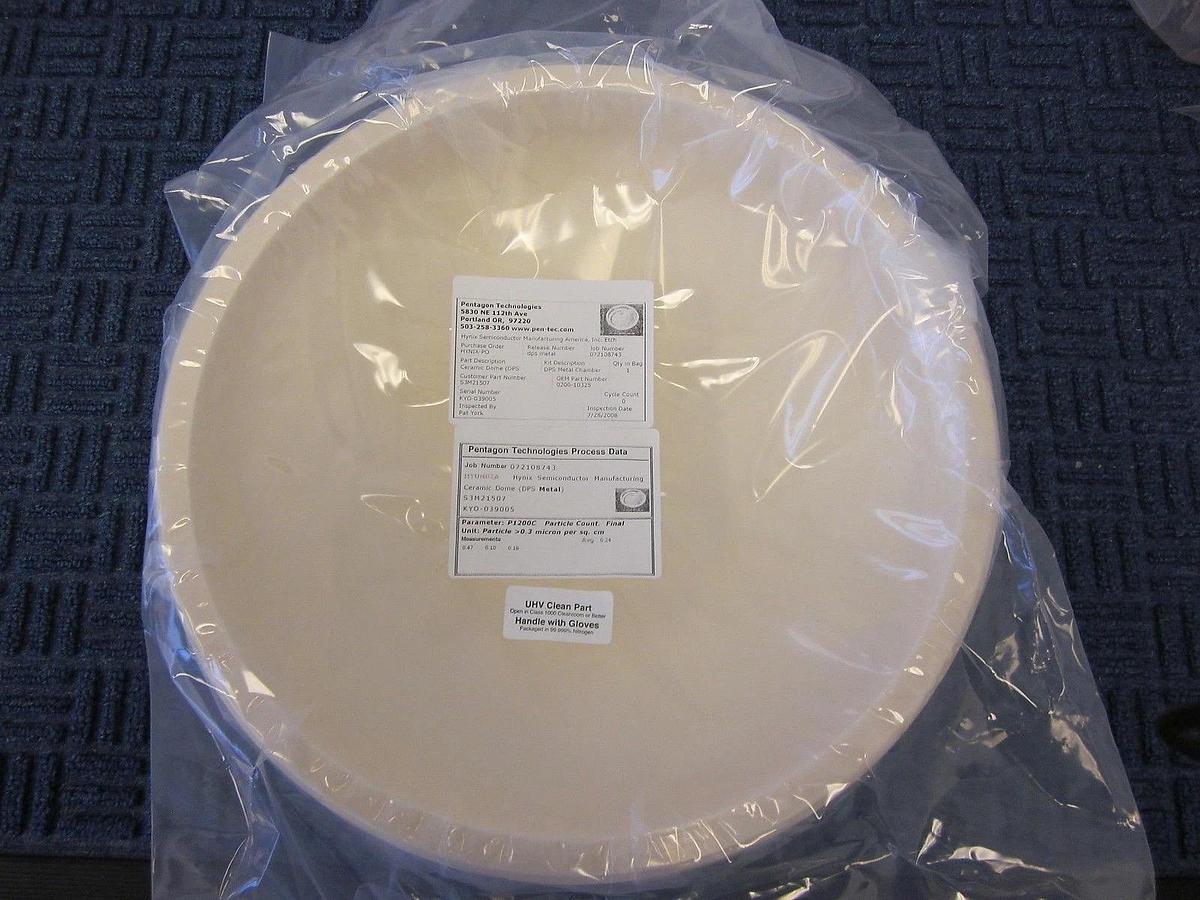 Refurbished AMAT Applied Materials 0200-10325 Ceramic Dome DPS Metal S3M21507 Refurbished