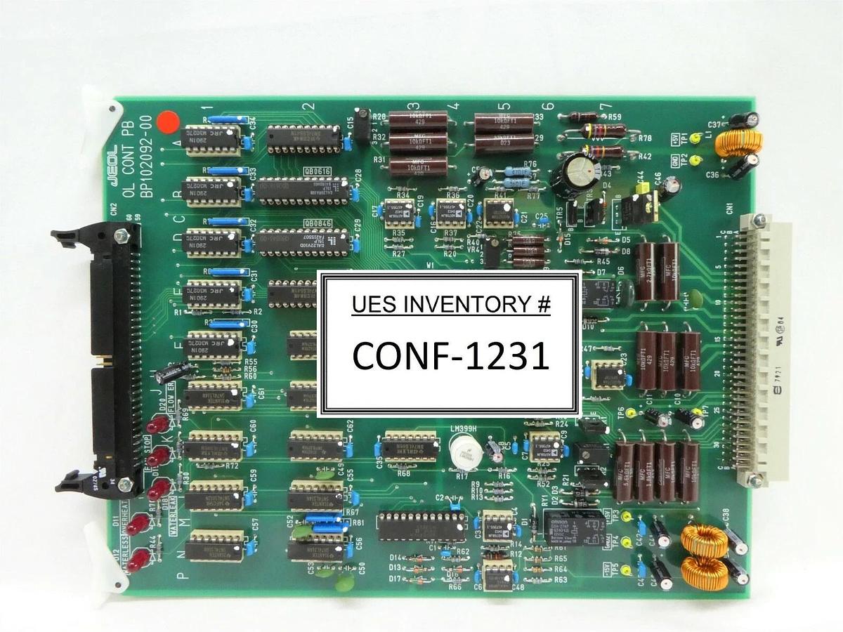 Used JEOL BP102092-00 OL CONT PB PCB Card JWS-7555S SEM Working Spare