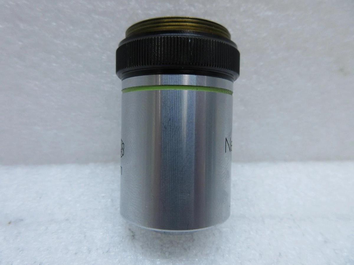 Used Olympus Microscopy NeoPlan40 Microscope Objective 0.63 Working Surplus