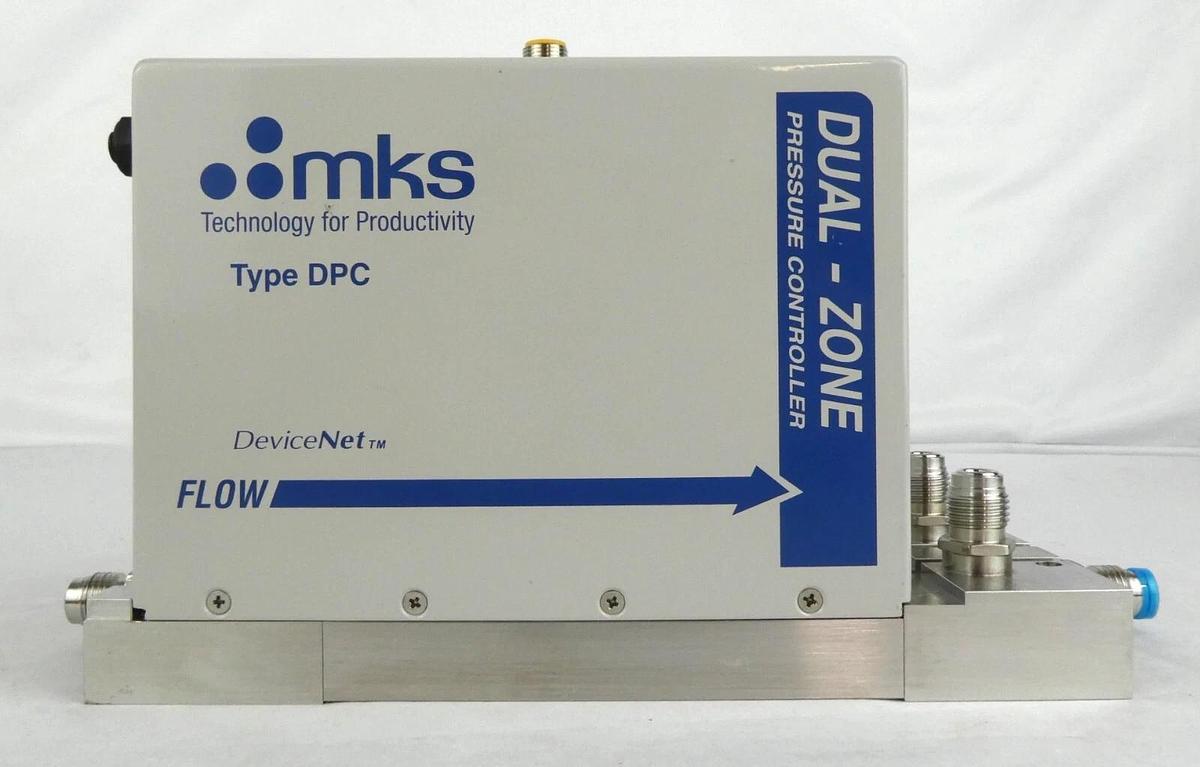 Used MKS Instruments DPCA-29643 Dual-Zone Pressure Controller Type DPC Dented Working