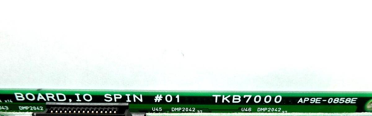 Used TEL Tokyo Electron AP9E-0858E IO Spin #01 PCB TKB7000 AP9E-0994B TKB7040 Working