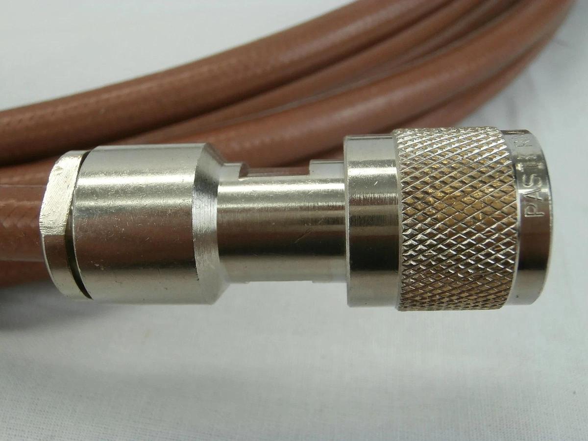 Used RFPP RF Power Products 0251-0331-6 2kW RF Cable Rev. L 24 Foot Used Working