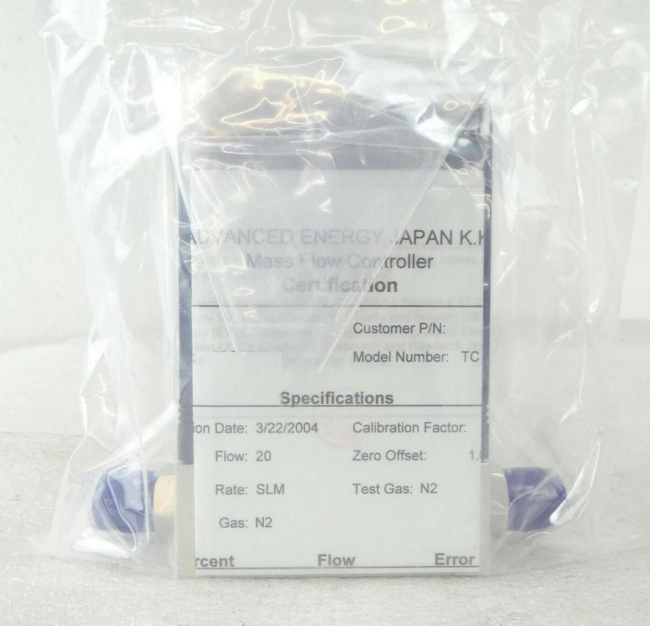 Aera TC FC-981SB Mass Flow Controller MFC Tylan Mattson 37100522 New Surplus