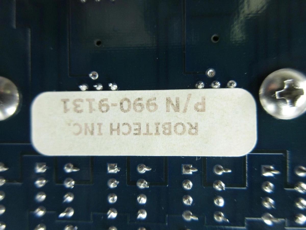 Used Robitech 990-9131 Valve Module PCB Card 681-0181-009 980-2300 Series Used