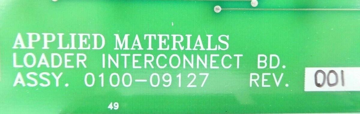 AMAT Applied Materials 0100-09127 Loader Interconnect Board PCB New Surplus