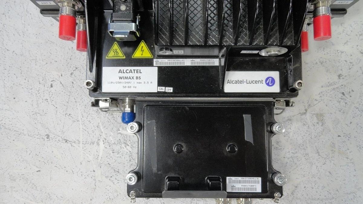 Used Alcatel-Lucent C-WBS 9710 WiMAX Base Station 3BK16901ABAA Working Surplus