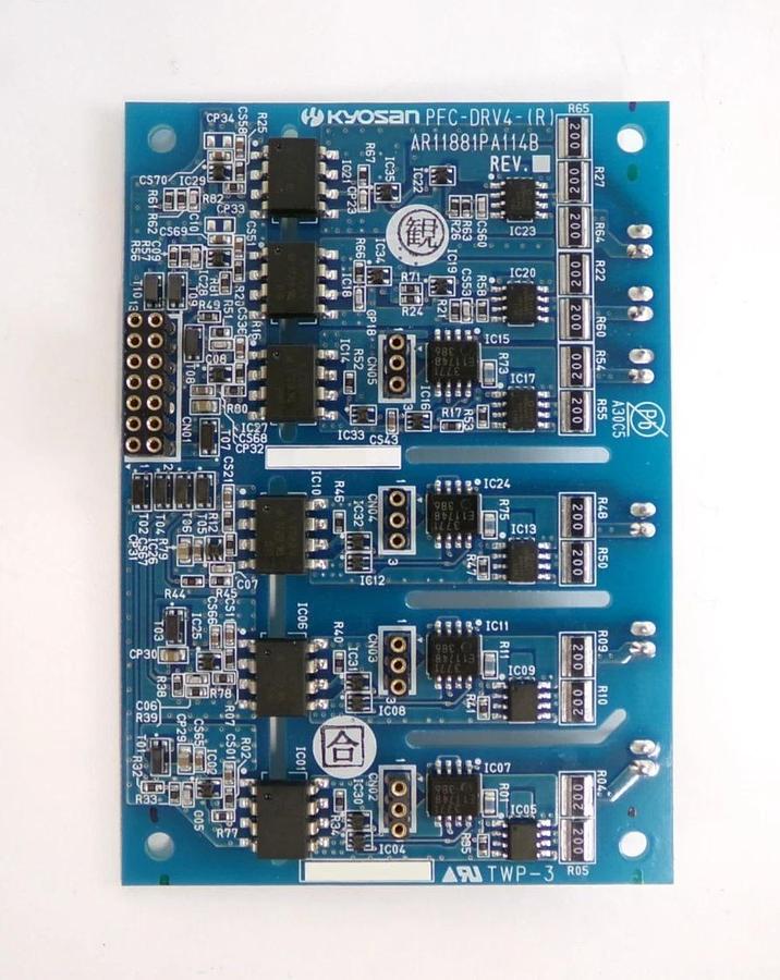 Used Kyosan Electric AR11881PA114B PCB PFC-DRV4-(R) Reseller Lot of 3 Working Spare