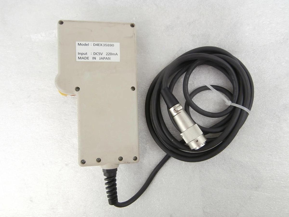 Used Hitachi Kokusai Electric D4EX35890 Robot Teach Pendant Controller Working