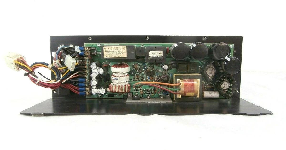 Used Comark TM 14 Slot Chassis Power Supply Panel Veeco 1201 52-02370-001 Working