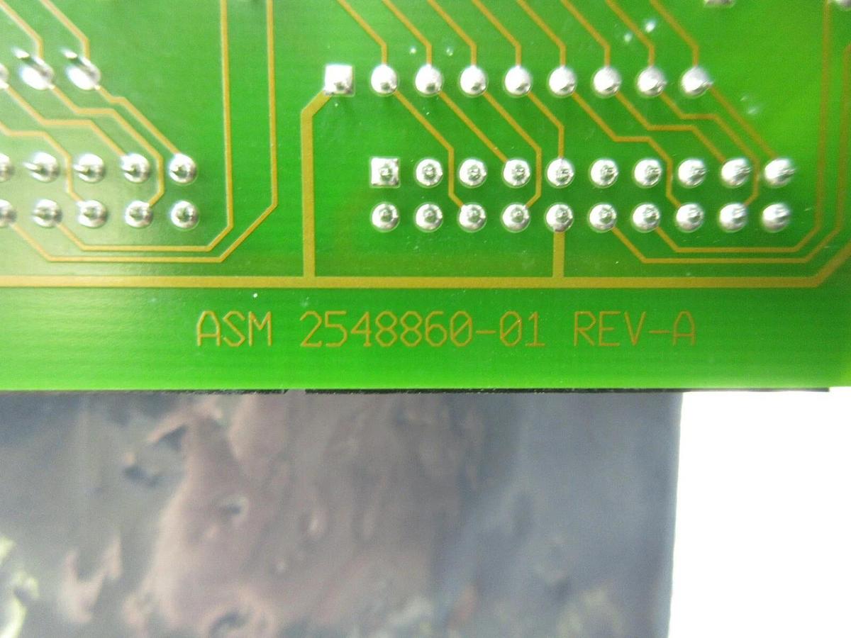 Used ASM Advanced Semiconductor Materials 2548860-21 Processor PCB Card Rev. A Used