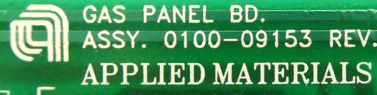 Used AMAT Applied Materials 0100-09153 Gas Panel BD PCB Working Surplus