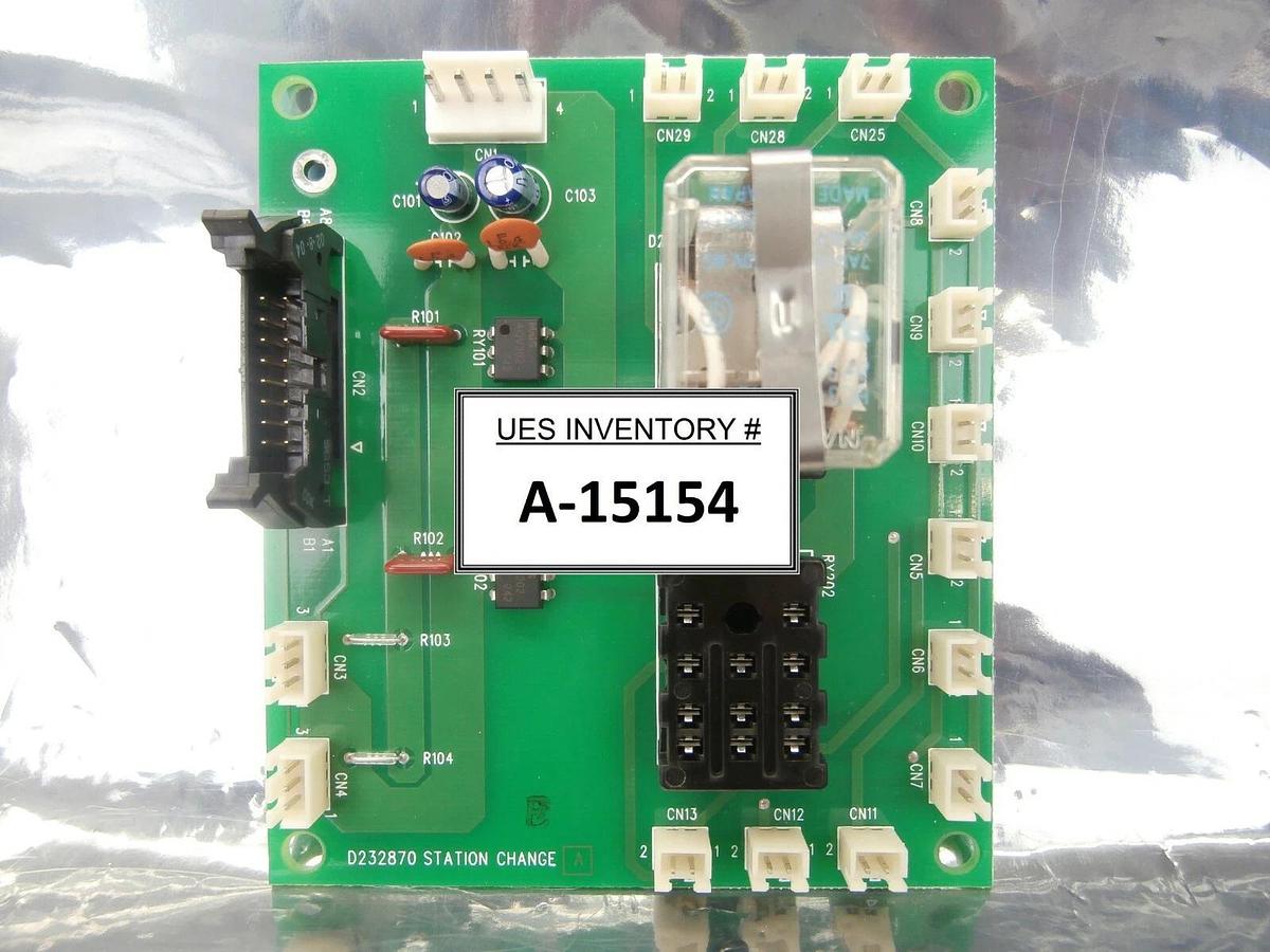 Used Hiranuma Sangyo D232870 Station Change Board PCB AS-200 Working Spare