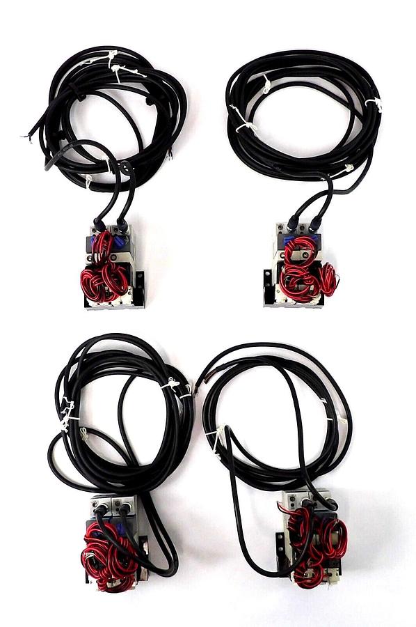 Semitool 95084-13 Vacuum Generator w/Sensor Cables Reseller Lot of 4 New
