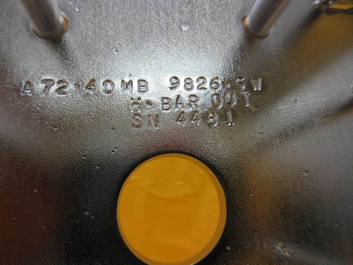 Used Semitool A72-40MB-9826-5W 100mm SRD Rotor H-BAR-OUT A72-40MB Verteq Working