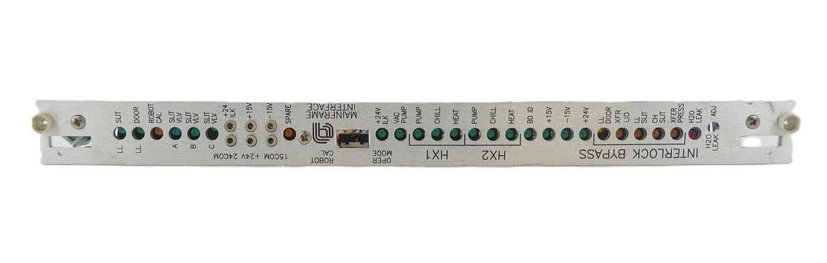 Used AMAT Applied Materials 0100-00752 Mainframe Interface PCB Card Broken Tabs