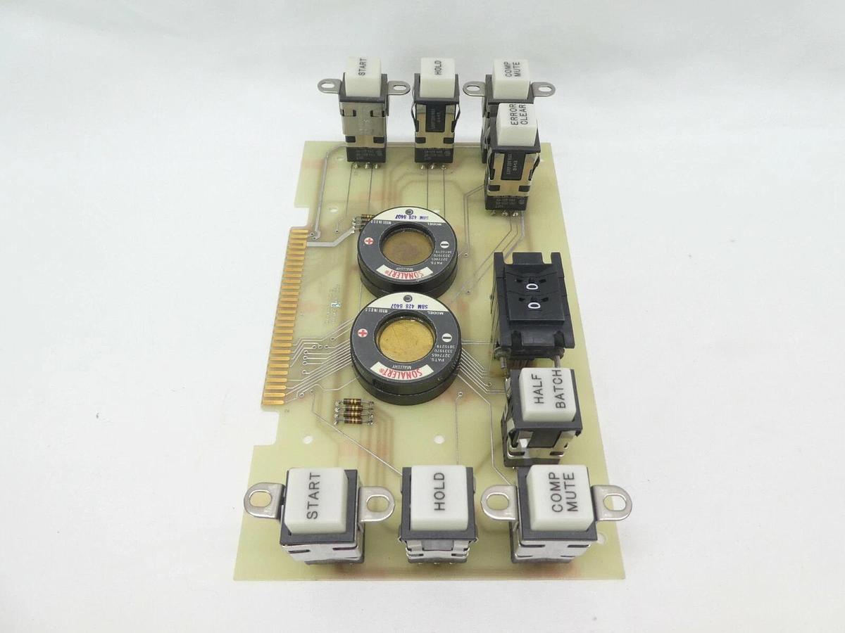 Used Varian Semiconductor VSEA DH0333001 Display No. 2 PCB Card H0333-1 Rev. B Spare