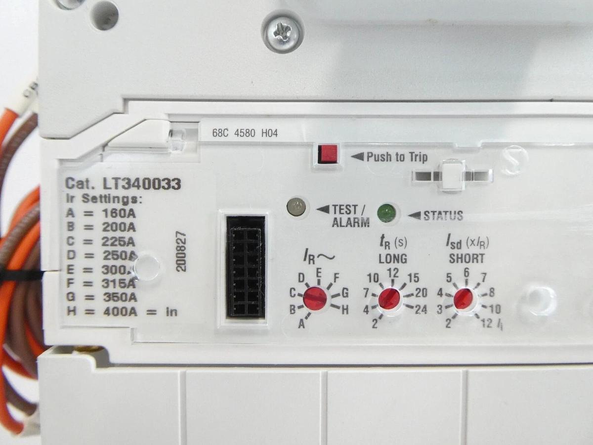 Refurbished Eaton LGE3630NN 3 Pole Industrial Circuit Breaker L630E ELLBN3400W Working