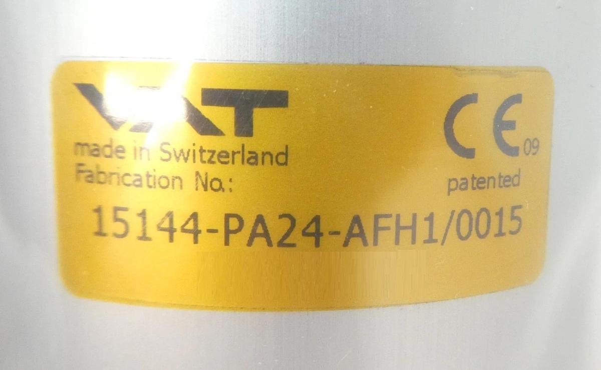 Refurbished VAT 15144-PA24-AFH1 HV Isolation Gate Valve Series 15.1 500393737 Refurbished