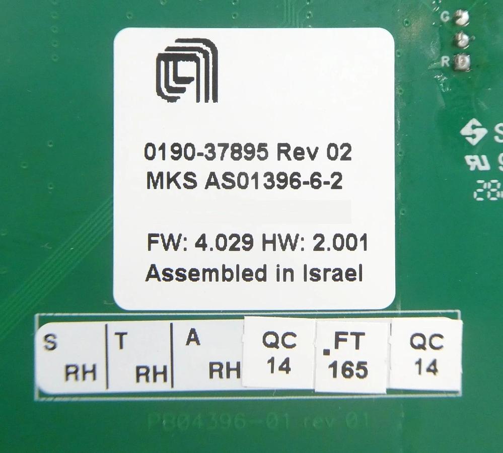 MKS Instruments AS01396-6-2 DeviceNet PCB Card CDN396R AMAT 0190-37895 New
