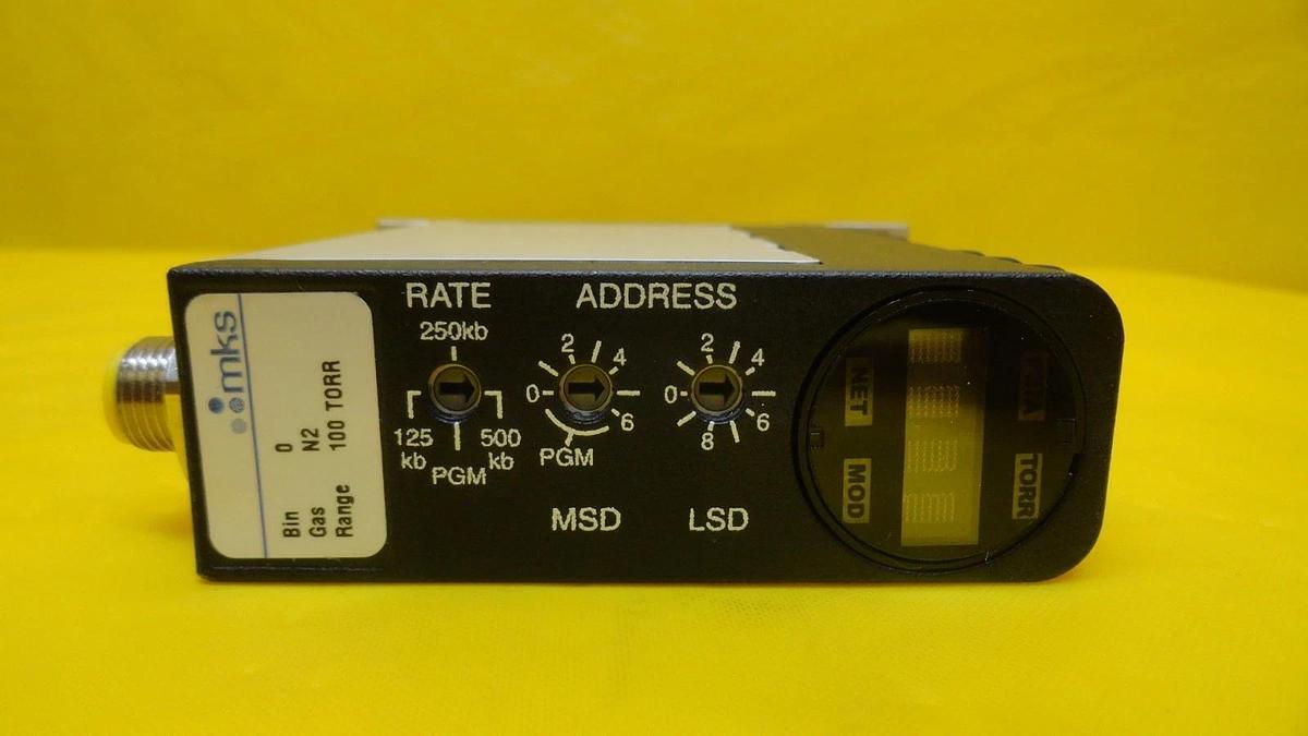 Used MKS P99A12TFH62TAA Pressure Controller 54-106931A69 100 Torr N2 Used Working