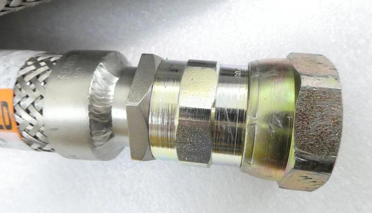 Used CTI-Cryogenics 8043156G600 Cryopump Return CryoLine 50' AMAT 3400-01375 Working