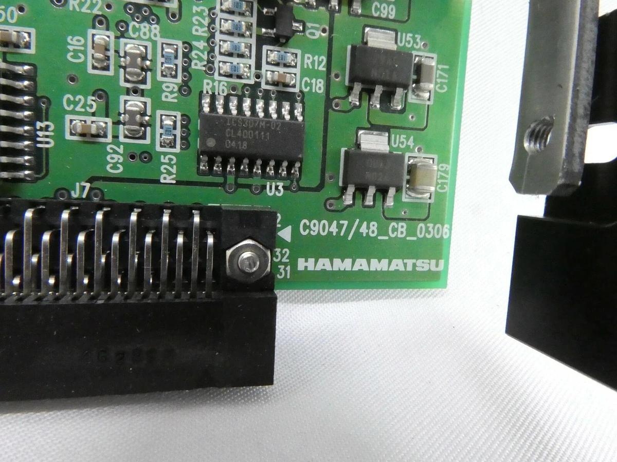 Used Hamamatsu C9047/48_CB_0306 Interface Processor Board PCB Nikon NSR-S205C Working