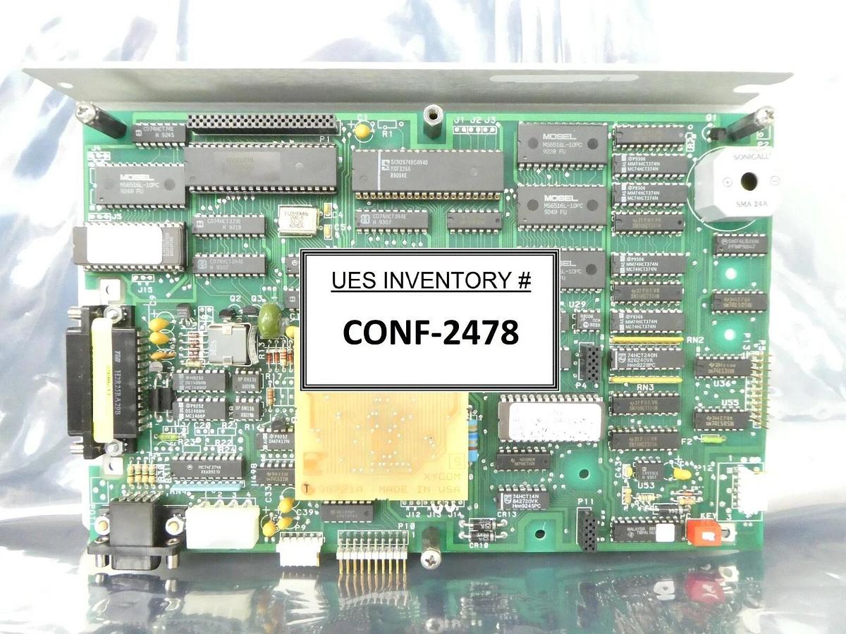 Used Lam Research 605-016005-001 CRT Video Bottom Board PCB 91196-005 w/Mount Working