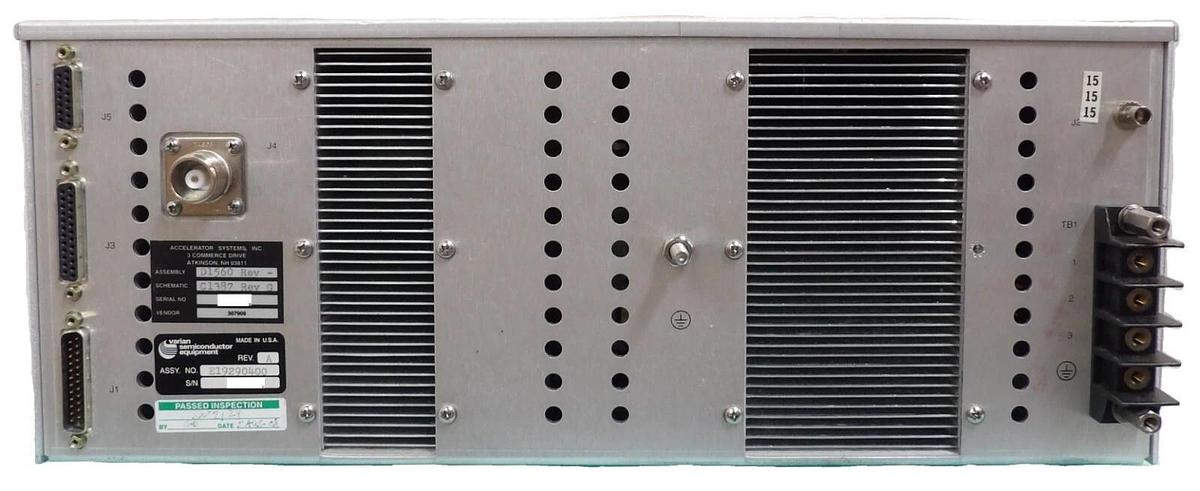 Used Varian E19290400 Pulse Power Supply Driver Module Working Surplus