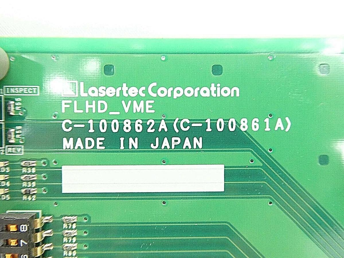 Used Lasertec C-100862A Processor PCB Card FLHD_VME C-100861A Working Surplus