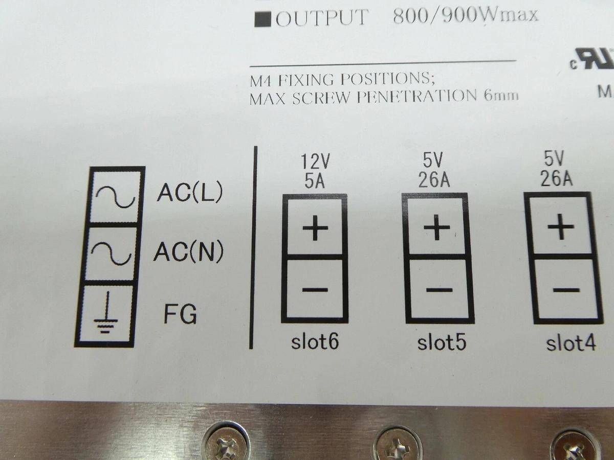 Used Cosel ACE900F Power Supply AC9-NCCCCC-00 Nikon NSR-S620D ArF Immersion Working