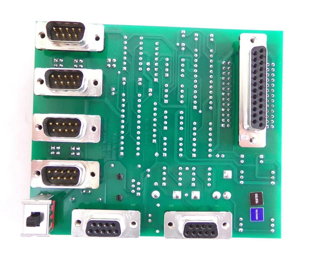 AMAT Applied Materials 0100-20192 486PC RS232 Distribution PCB New Surplus