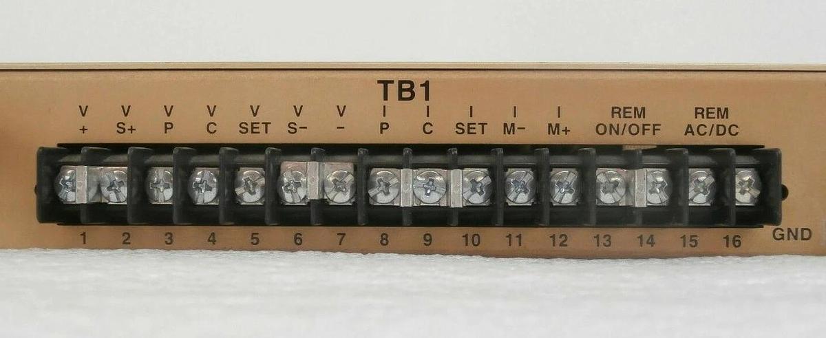Used Power Ten 3300M-2050 DC Power Supply 0-30 VDC 3300 Series Surplus Tested As-Is