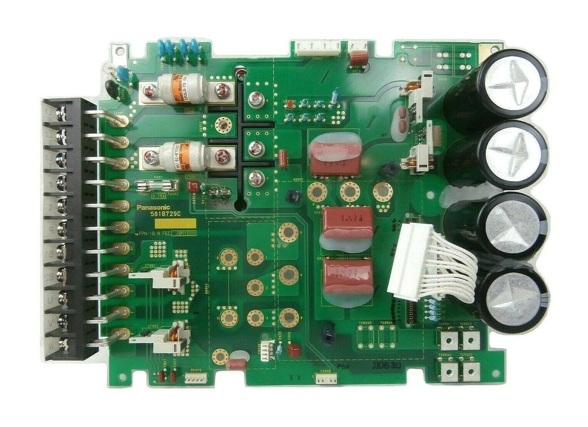 Used Panasonic 581B729C Servo Driver Interface Board PCB Working Surplus