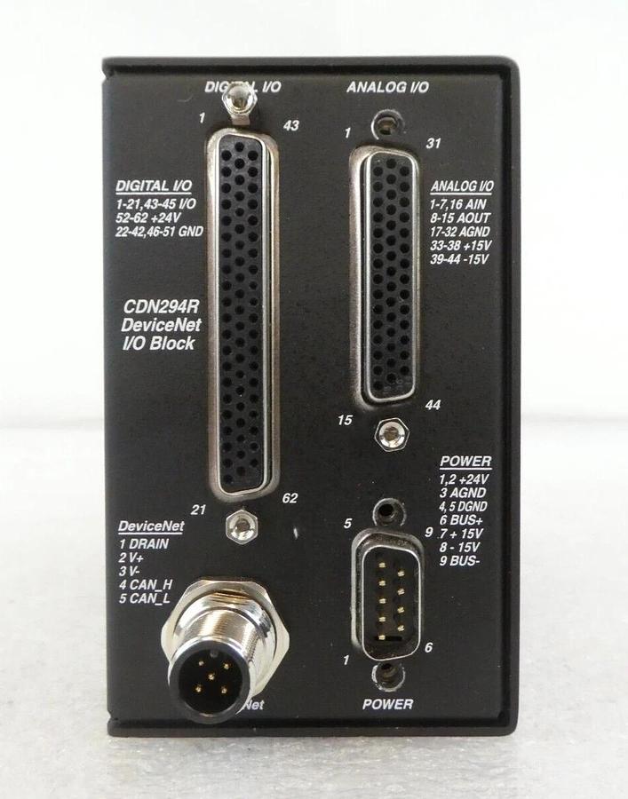Used MKS Instruments AS01294-05 Hardened DeviceNet CDN294R AMAT Lot of 2 Working