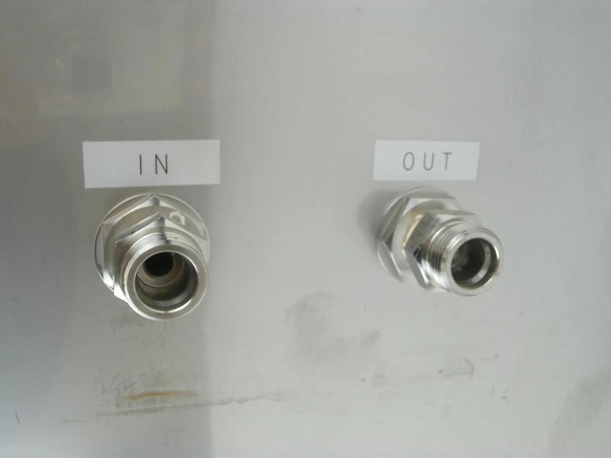 Used Hitachi UHF-121 EC2 RF Power Supply Cooling Water Control Panel M-712E Working