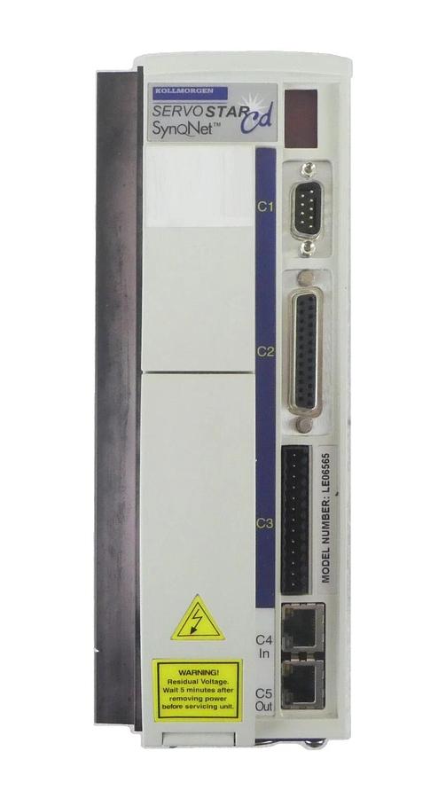 Used Kollmorgen PRD-0050E00z-06 Servo Drive LE06565 SERVOSTAR CD SynqNet Working