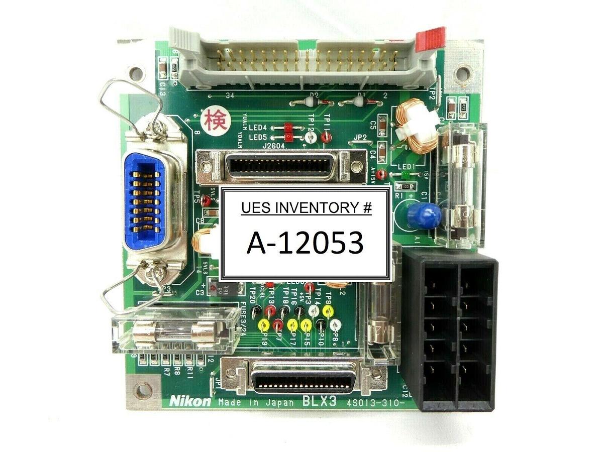 Used Nikon 4S013-310 Interface Board BLX3 PCB NSR-S204B Step-and-Repeat Working