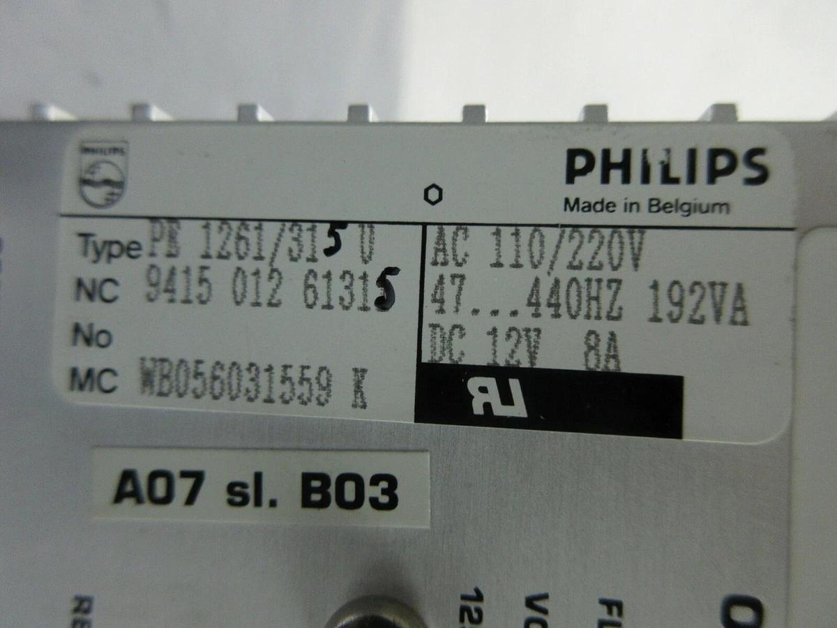 Used Philips 9415 012 61315 Power Supply PCB Card ASML 4022.428.15841 PAS Used