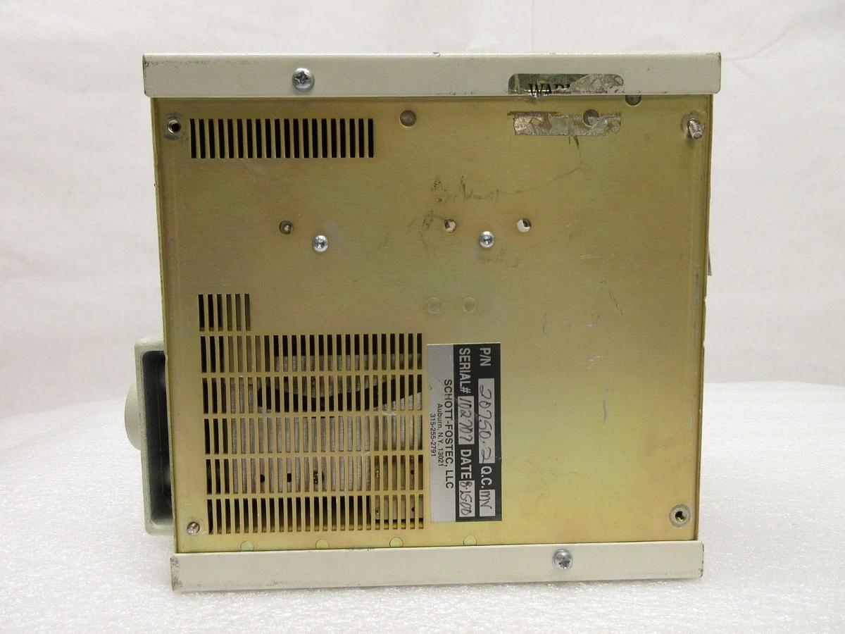 Used Schott-Fostec 20750-2 Fiber Optic Light Source DCRII Nikon NSR-S307E DUV Used
