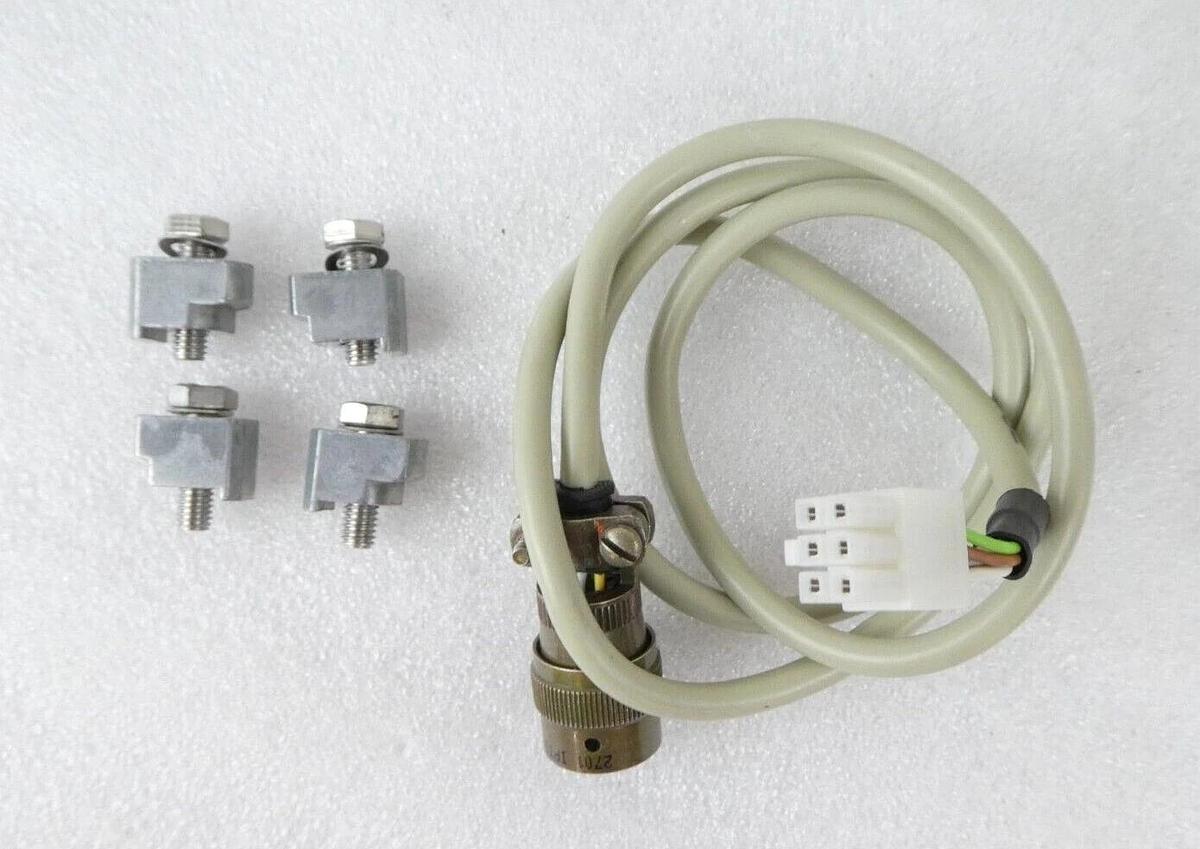 Used Alcatel Adixen PTM5154 Turbomolecular Pump ASM Turbo with Cables Working