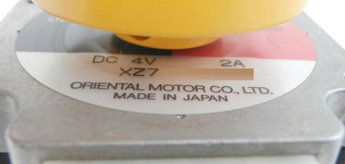Used Oriental Motor PV266-02B Stepping Motor VEXTA with Damper D6CL-8.0 XZ8 Working