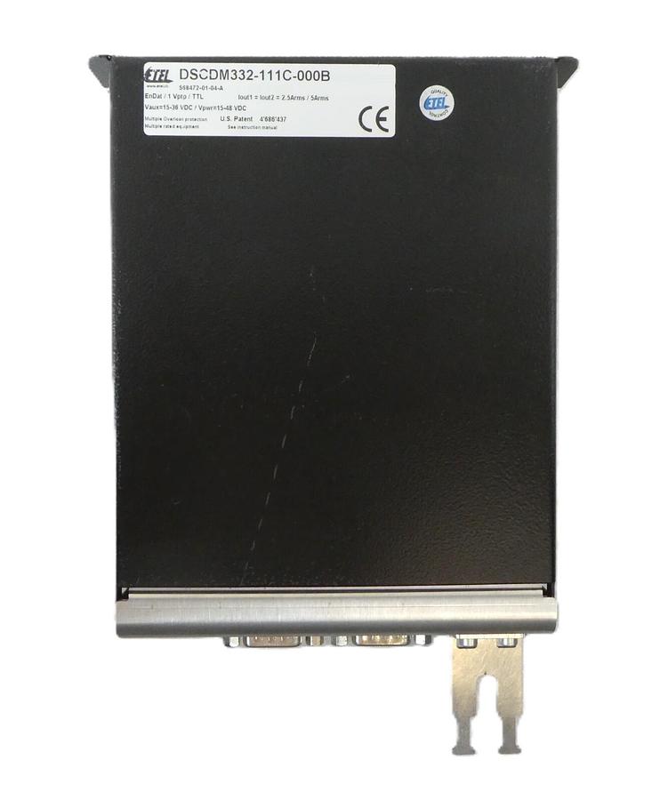 Used ETEL DSCDM332-111C-000B Digital Position Controller DSCDM Working Surplus